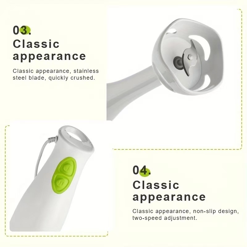 Mezclador de mano estándar europeo transfronterizo varilla de cocina doméstica varilla de cocina multifuncional mezclador eléctrico de jugo de fruta fresco