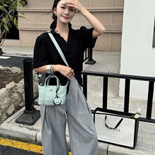SH 2025新款包包饺子包女单肩手拎手提斜挎包时尚百搭防水手机包
