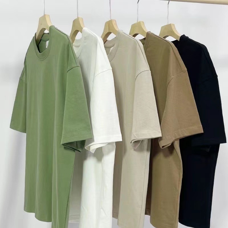 Fabricante personalizado de gran peso americano, ropa de trabajo al por mayor, camisas publicitarias, ropa de grupo, tops personalizados, logotipo de bordado