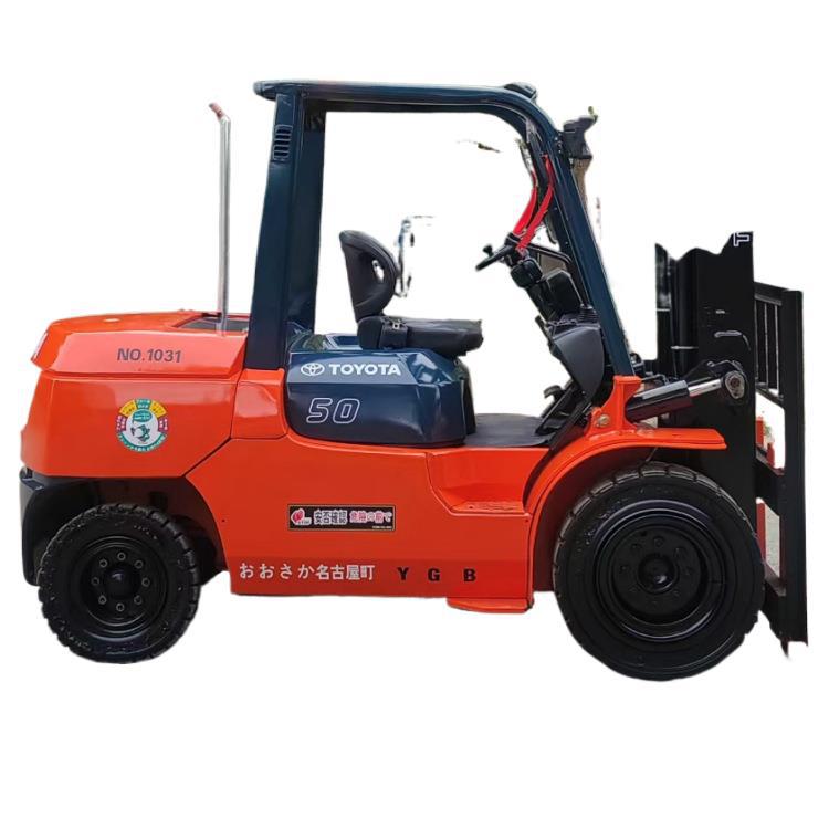 Exportación de todo el año, transporte de carga, carretillas elevadoras Toyota usadas, venta barata de 3 toneladas, 5 toneladas, 8 toneladas, 10 toneladas
