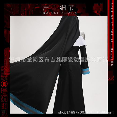 Alice Nun C-Firefighter Uniform 2D Cosplay Costume Performance Costume
