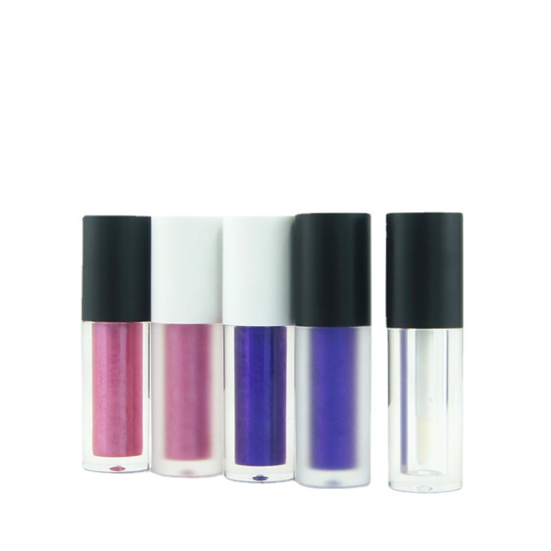 En stock al por mayor sombra de ojos líquida Aire Mate Lip Esmalte redondo botella esmerilado tubo de lápiz labial tubo vacío
