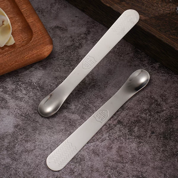 304 stainless steel dumpling Spoon stuffing digging blender flat Spoon stuffing spoon household dumpling wonton spoon tool