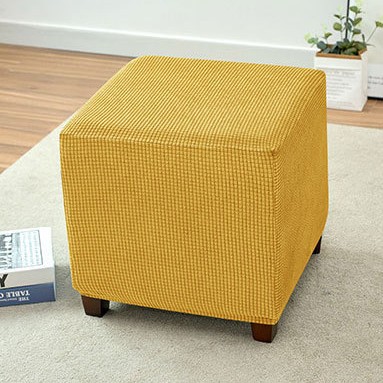 Transfronterizo todo incluido grano de maíz lana cubierta de taburete cuadrado elástico engrosado cubierta de cubierta a prueba de polvo