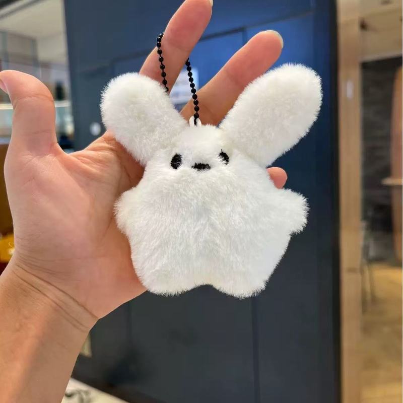包包挂件可爱毛绒公仔kitty钥匙扣可爱创意挂饰挂链玩偶书包配饰|undefined