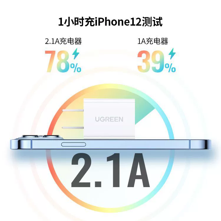 绿联 Apple, huawei, charger, совместимый iPhone 6, мобильный телефон, 5v, 1A, 2A, iphone, 6S, 78plus, Android