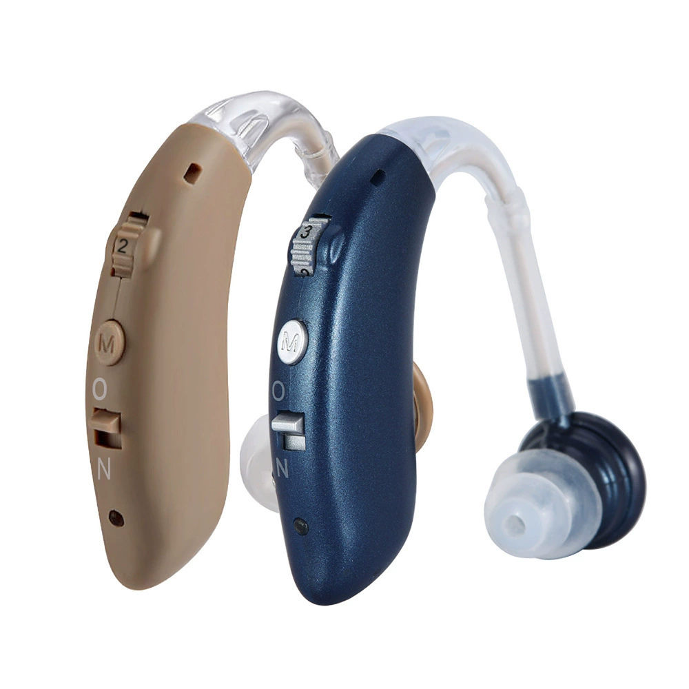 Máy Trợ Thính English cross -border USB charging hearing aid ear back noise reduction (non -Bluetooth)
