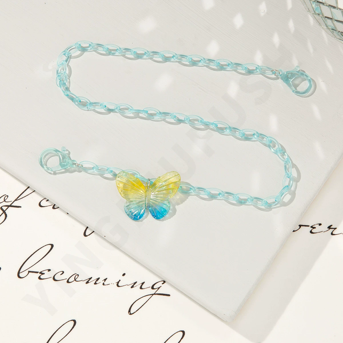 Acrylic fashionable glasses, European style