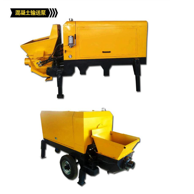 Bomba de hormigón tipo 40 gran camión de bomba de transporte de agregados para la protección de pendiente del túnel de puente mezclado comercial de arena y grava