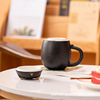 Ceramics, cup, cigarette holder with glass, tea, for luck