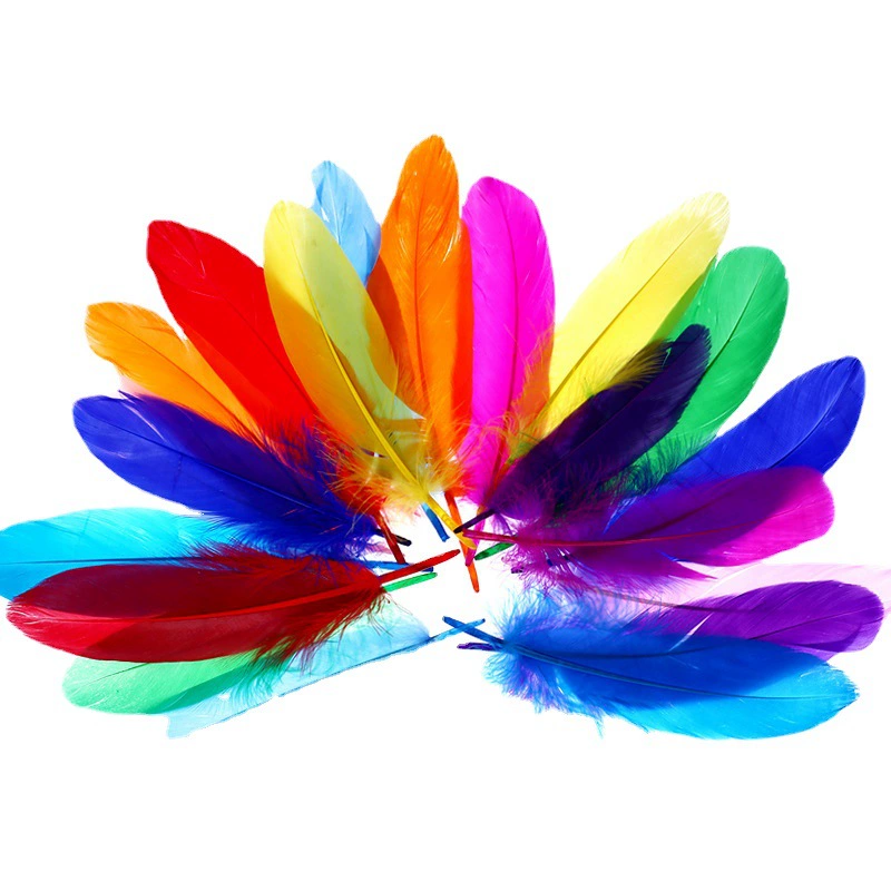 White children's creative art accessory for early age handmade