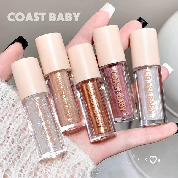 Coast Baby Liquid Eyeshadow Pearlescent Starry Glitter Sequins Fine Glitter for Under-Eye Area Affordable Student Eye Makeup Wholesale