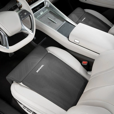 Seat cushion, seat cover | and Suitable for All Seasons - d-type-leg-rest-noble-black-pair