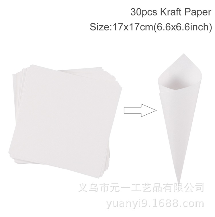 30 hojas - 1 paquete de cartucho blanco