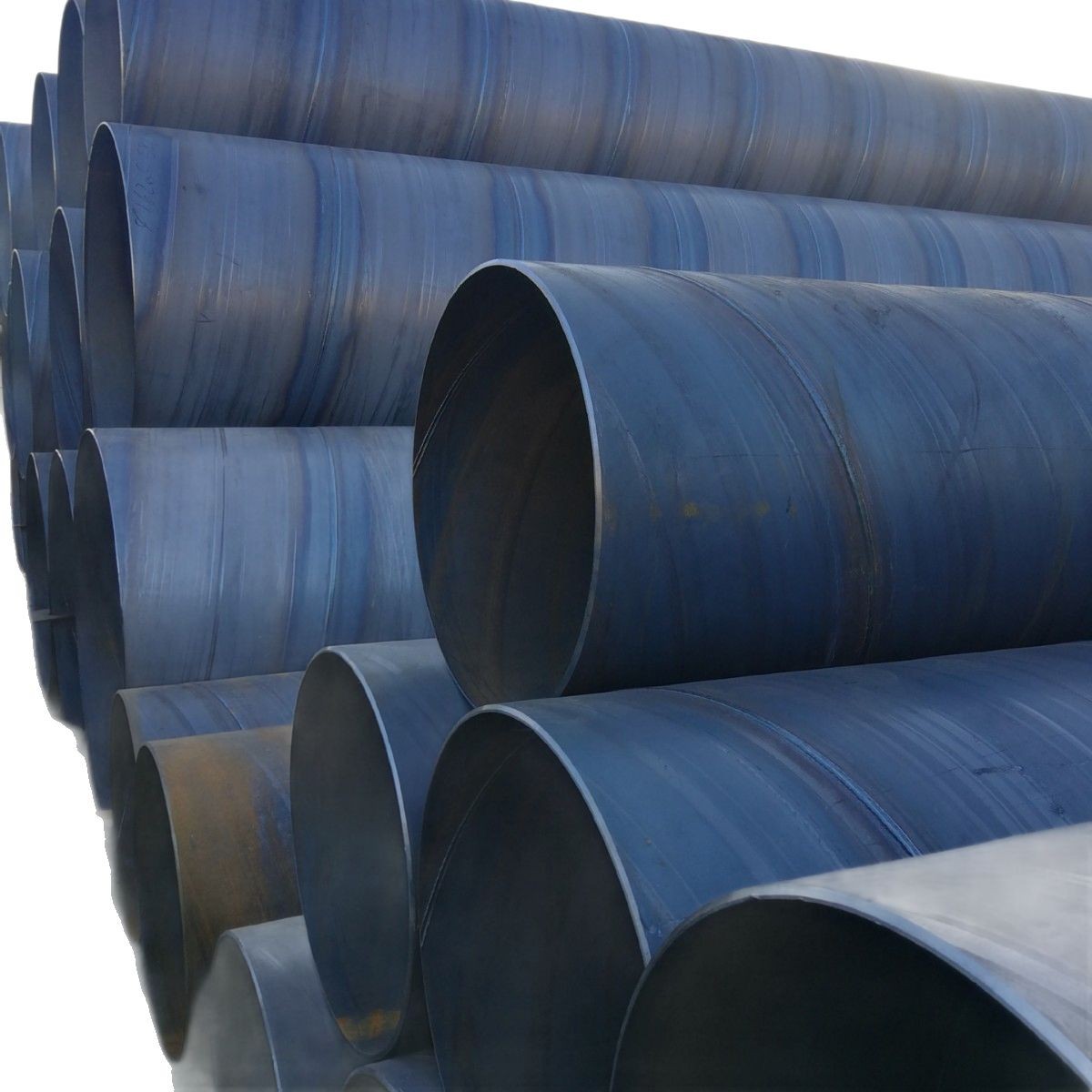 新工艺螺旋钢管，镀锌螺旋管，防腐碳钢管焊接式高强度承压