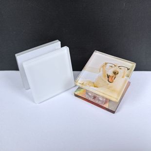 Eight points home heat transfer acrylic self-adhesive clip sublimation book decoration folder folder