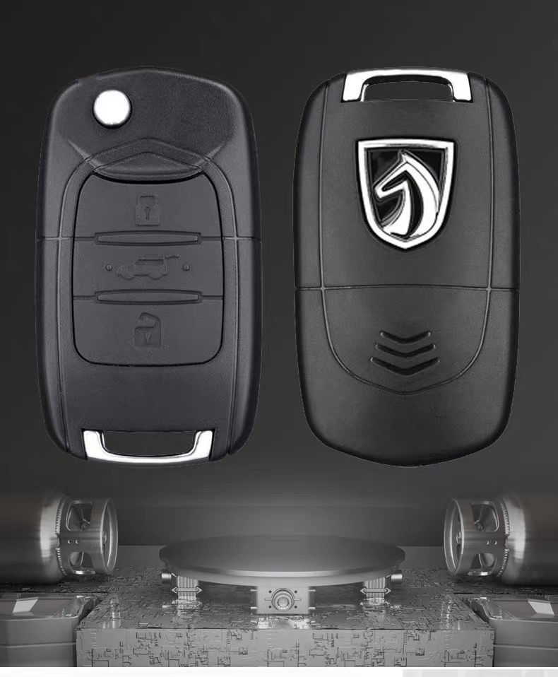 Applicable to Baojun 730 key 560/510/530/360/310W // E100 replacement car folding remote control