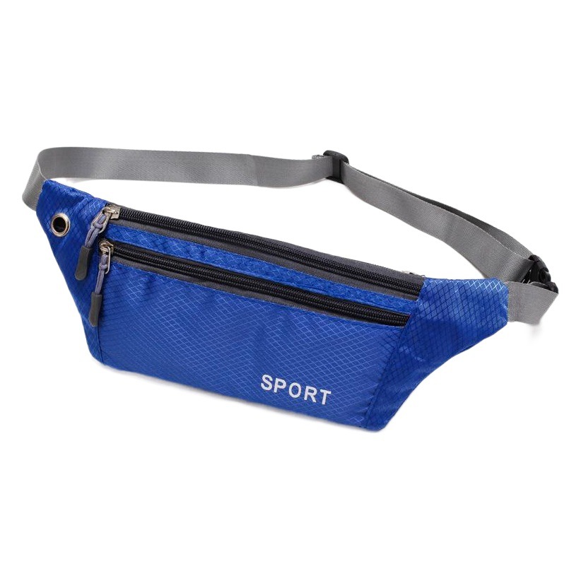 Fábrica al por mayor bolso de la cintura de los hombres de deportes al aire libre bolso de los hombres corriendo fitness cintura bolsa logotipo impreso impermeable teléfono móvil bolsa billetera