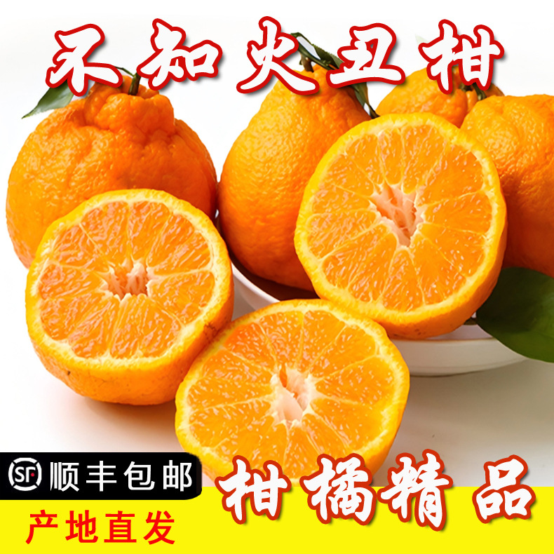 不知火丑柑新鲜水果9斤丑八怪非四川春见耙耙柑果冻橙产地直发