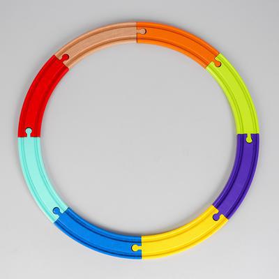 8 색 큰 곡선 트랙 (200 세트)