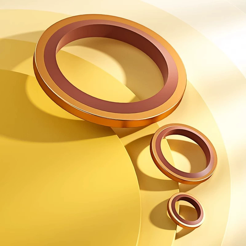 JB982-77 комбинированная шайба Пурпурный медный фторкаучук полуупаковочная уплотнительная прокладка для термостойкого масляного уплотнения 6-60 мм