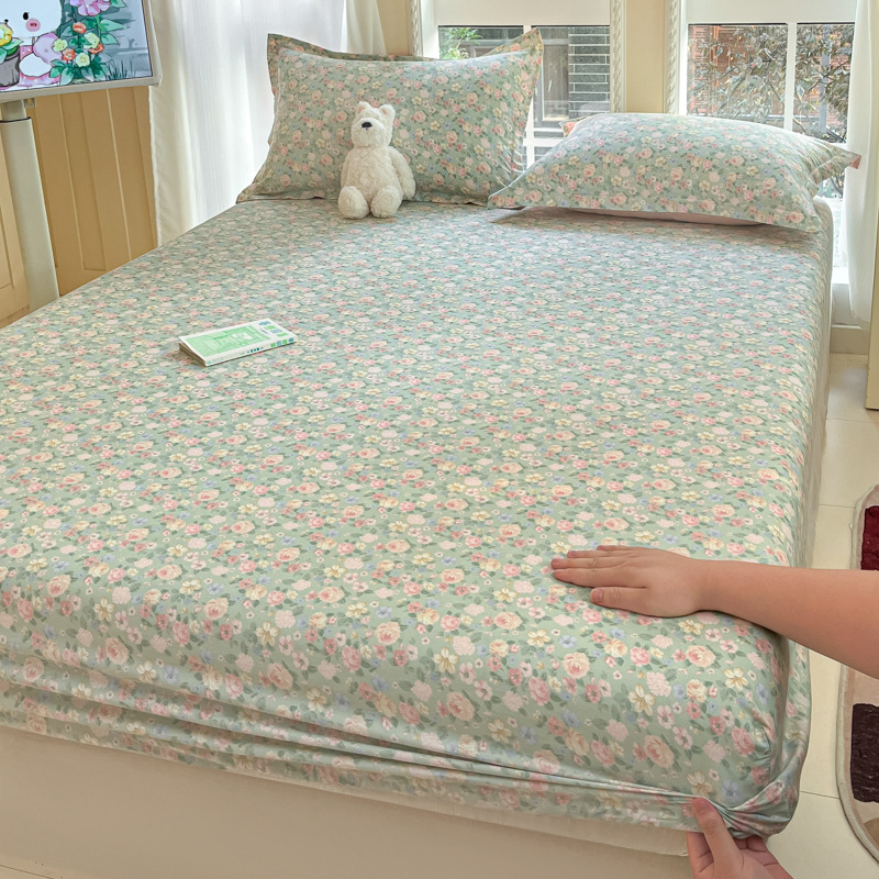 2025 nueva sábana de algodón 100 funda protectora de colchón de invierno de algodón puro 2024 nueva funda de colchón para niños 2