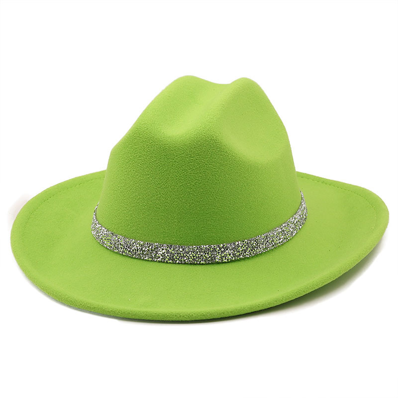 111g Weight Housewarming, Anniversary, Business, Wedding, Outdoor, Beach, Birthday, Festival, Shopping Occasion Polyester Material Solid Color Pattern Unisex Gender Basic Style Royal Blue, Grey, White, Pink, Purple, Red, Green, Blue, Camel, Yellow, Black Color Winter New Black Diamond Chain Woolen Hat Wholesale Nihaojewelry 13
