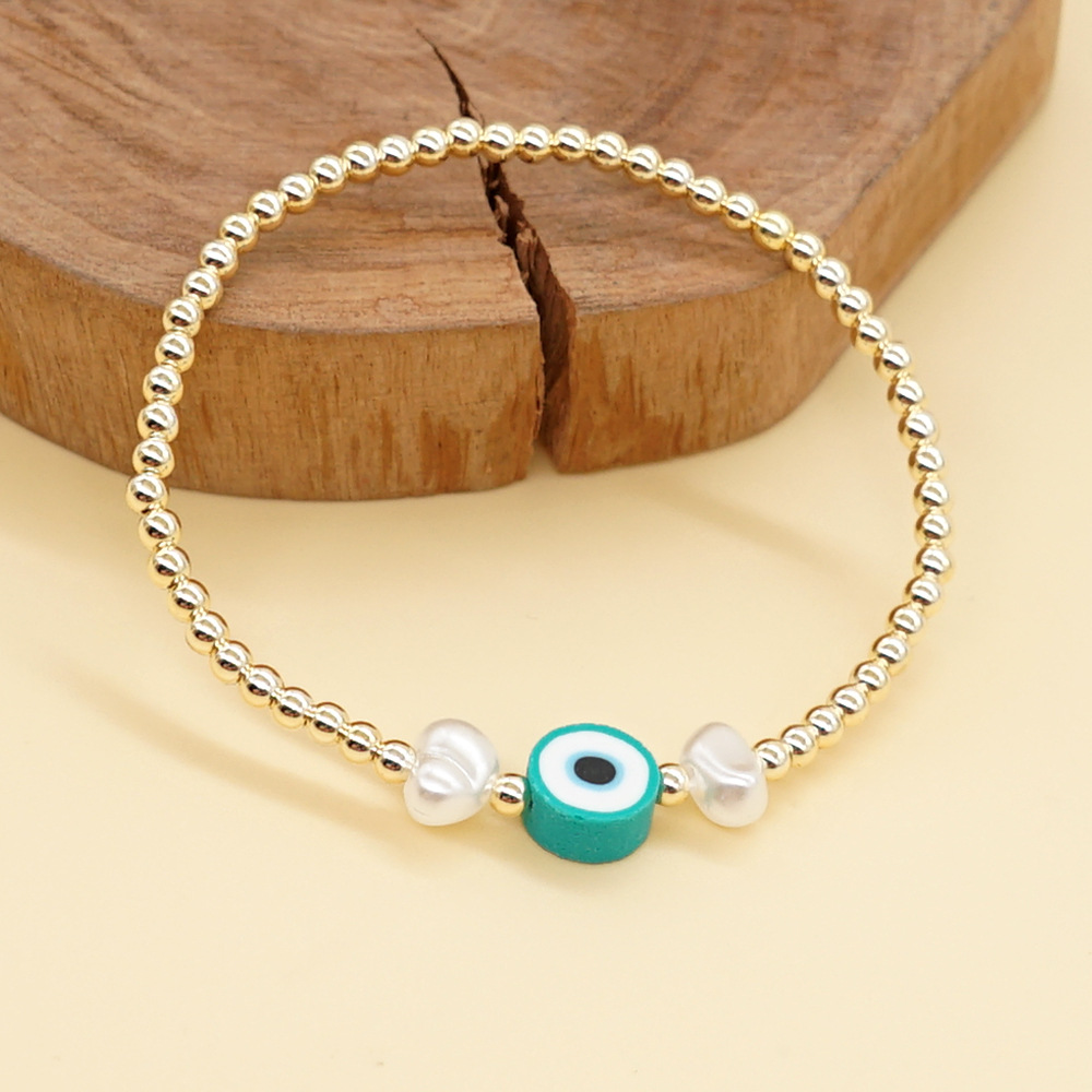 1 Piece Fashion Eye Glass Handmade Women's Bracelets display picture 5