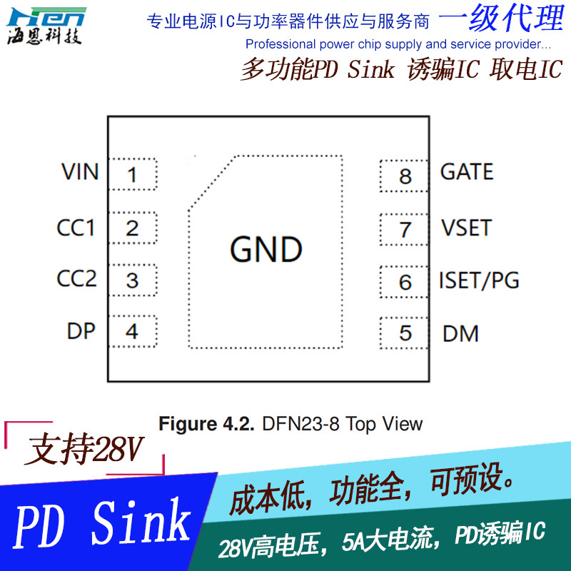 520V PD  ܵоƬ  PDƭIC  PD Sink оƬ PDоƬ C8237