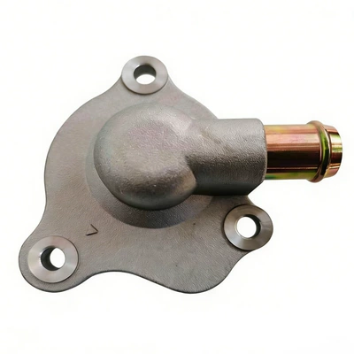 Assembly Water Pump Cover – Motorcycle engine and accessories - water-pump-cover-silver-side-up