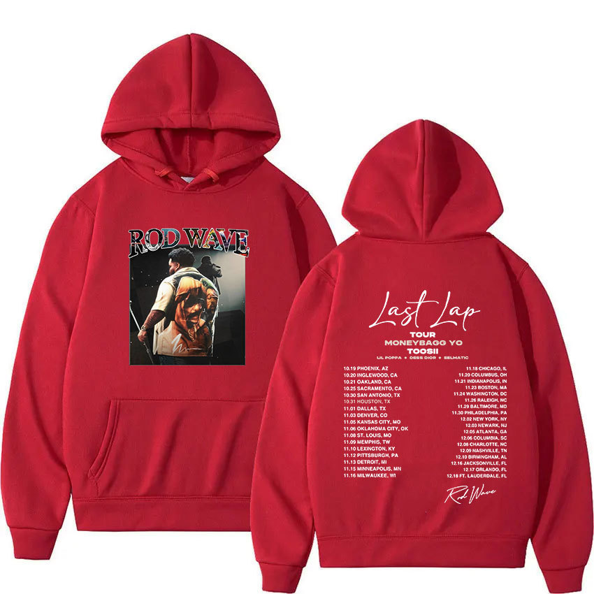 Rod Wave Last Lap Tour 2024 Album Hoodie Men Women Vintage F