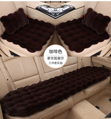 Wool pad and Warm, Suitable for Autumn and - bubble-velvet-brown-three-piece-set-of-2-waist
