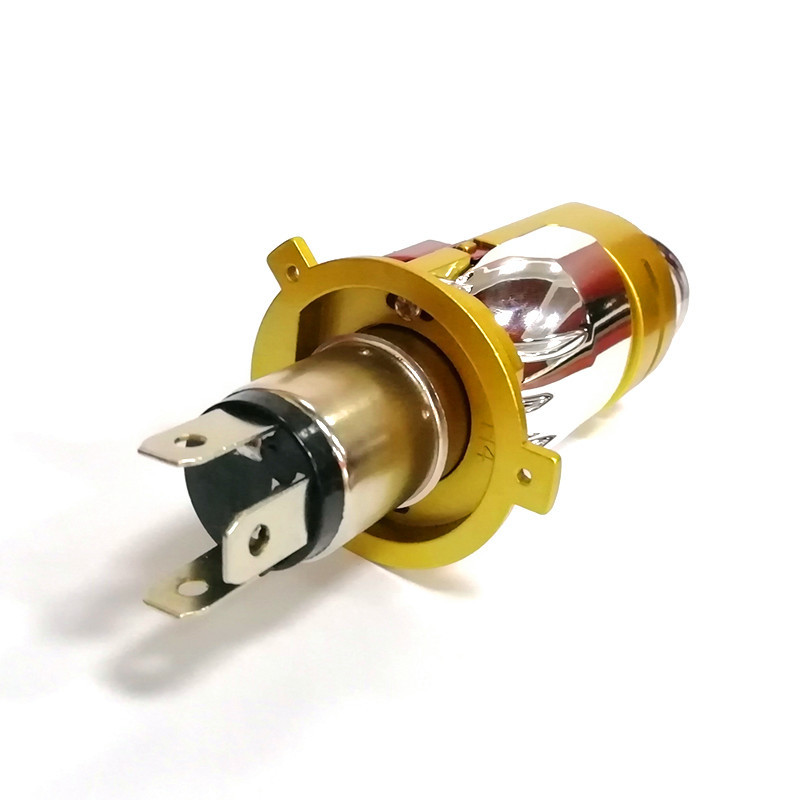 Lente H4 prueba de inserción directa del faro LED del automóvil de alta y baja presión integración de haz de luz lente bifocal con lente dual incorporada