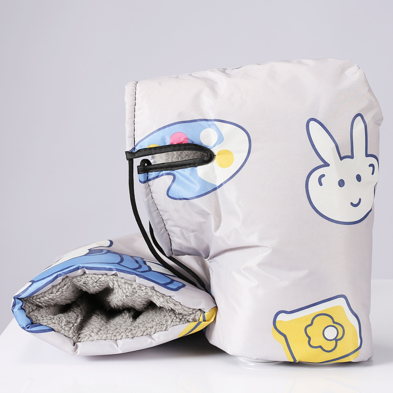 회색 토끼(두꺼운 큰 입 모델)