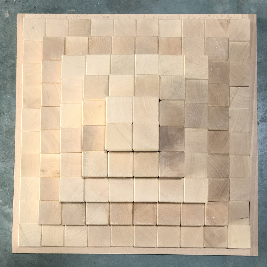 Bloques de construcción de arco iris para niños de madera juguetes bebé color cognición educación infantil altura apilamiento 3-10 años Juguetes