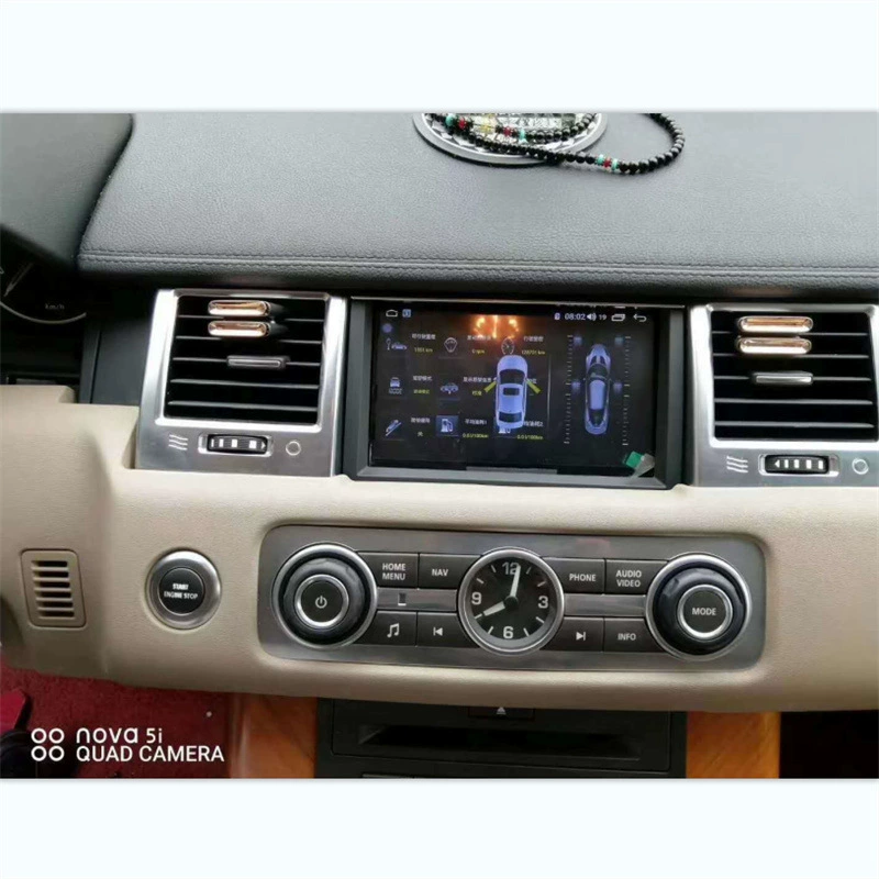 Подходит для моделей Land Rover Range Rover Sport 2010–2013 гг., Android-навигация «всё в одном», 7-дюймовый восьмиядерный с встроенным CarPlay