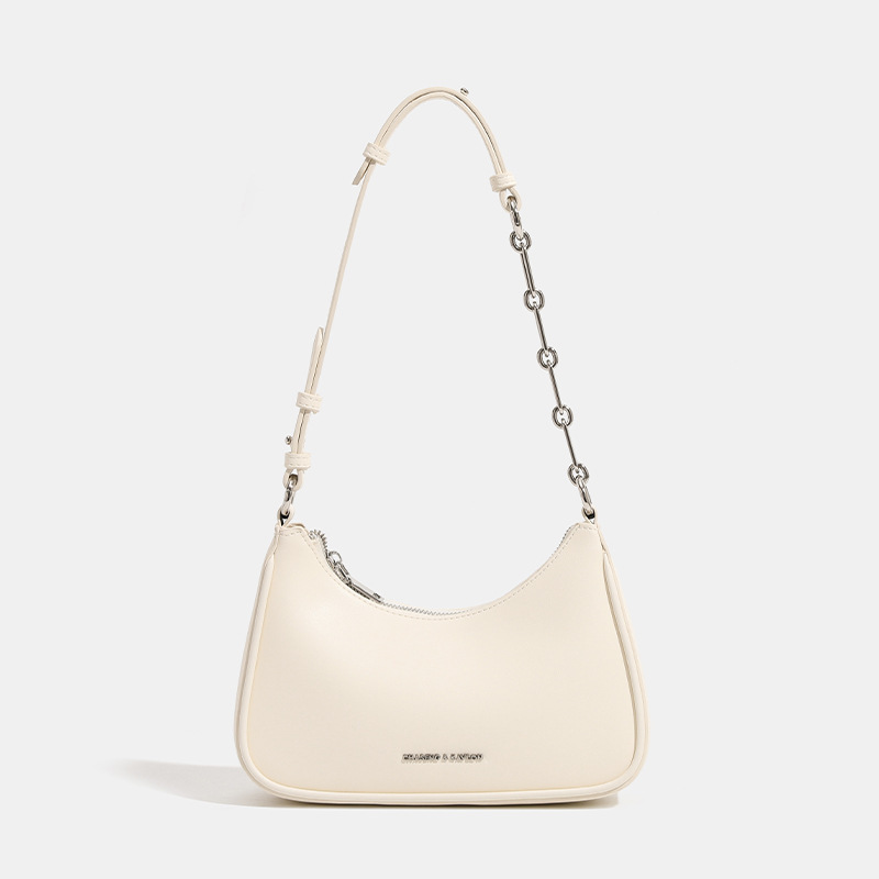 Niche Design High-end Chain Underarm Bag Women's 2025 Spring New Simple Commuter Shoulder Crossbody Bag