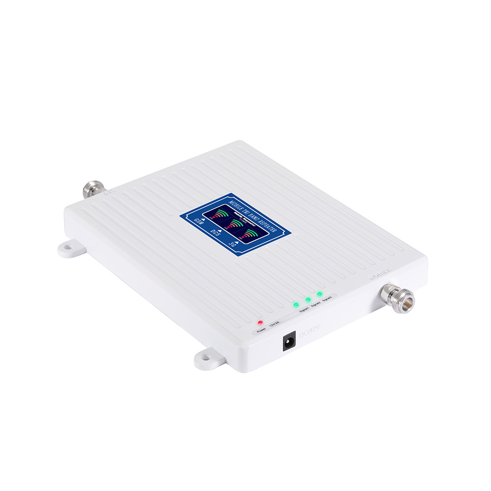 Receptor de señal de 900 / 1800 / 2100MHz universal para amplificador de señal de teléfono móvil 2G\ 3G\ 4G de tres bandas