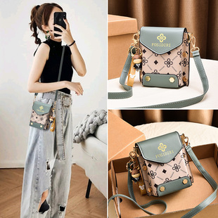 Longshuai Hot Selling Women's Summer Korean Style Crossbody Bag New Trendy Fashion Shoulder Bag Casual Backpack Mini Small Bag