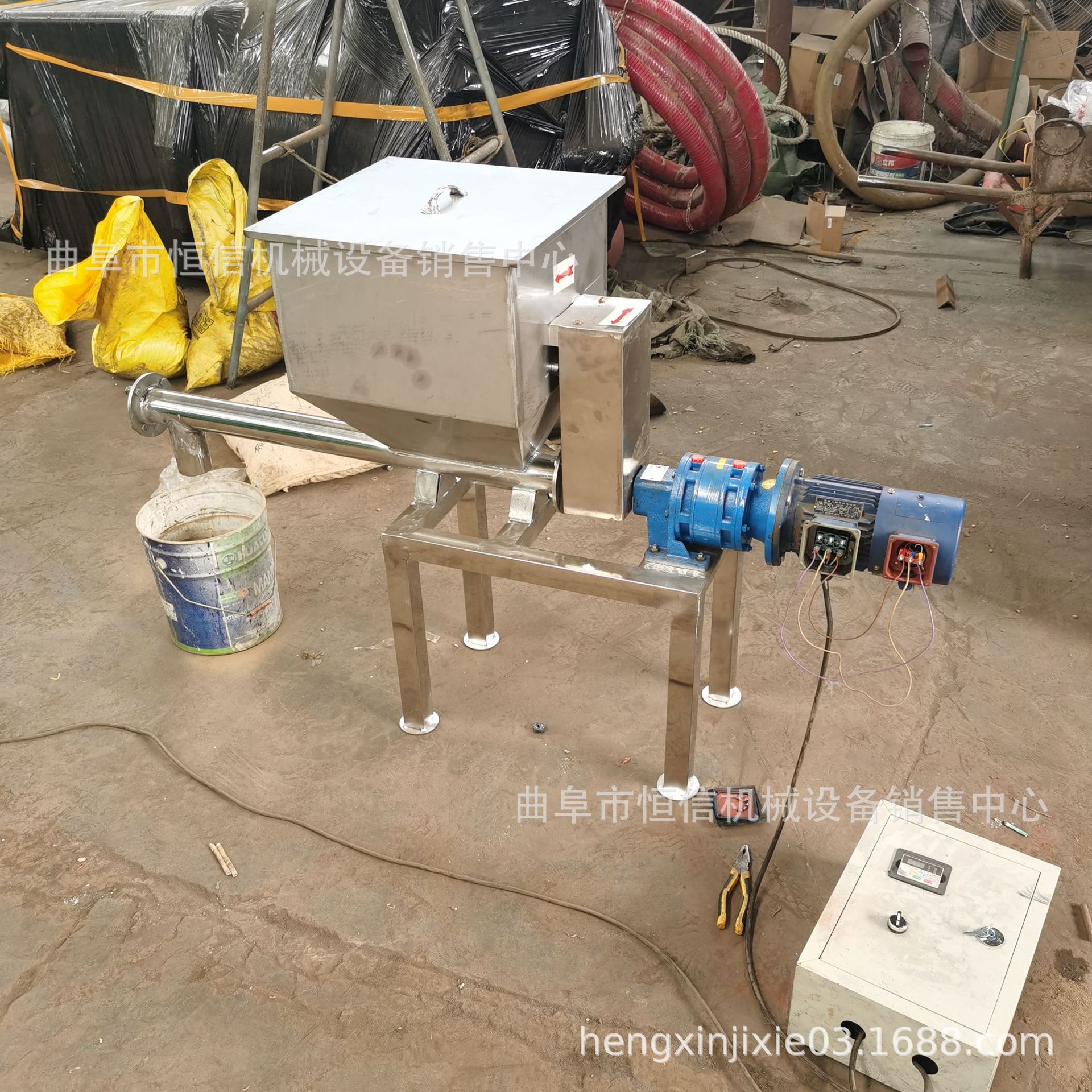 202120kg/h速度可调螺旋喂料机zcjb 速度可调PA粉末微小型喂料机