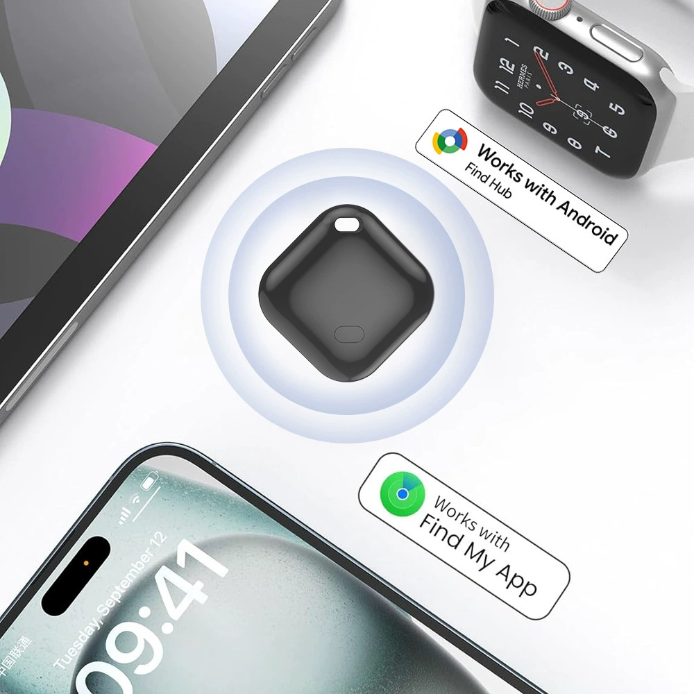 Finder locator совместимая платформа Android iOS, кольцевое антивоенное устройство для домашних животных, предметов местоположение трекер