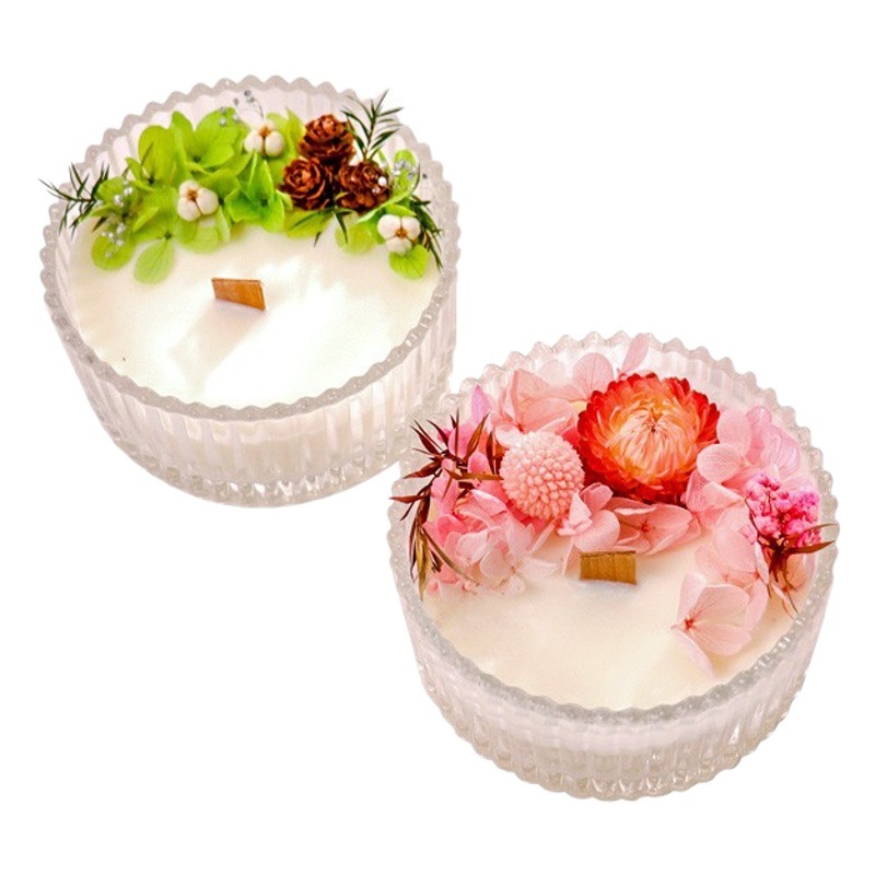 Meilier mongol bolsa de vidrio aromaterapia vela diy paquete material diosa festival 520 regalo del día madre