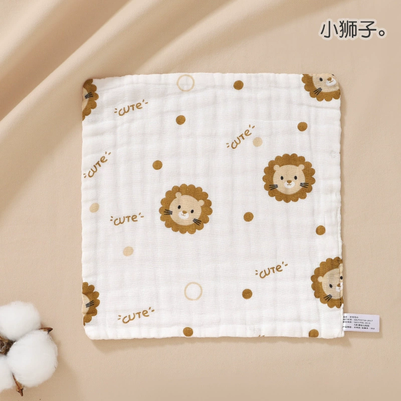 Children's eating bib, gauze towel, baby hygiene product for new born for face washing, handkerchief