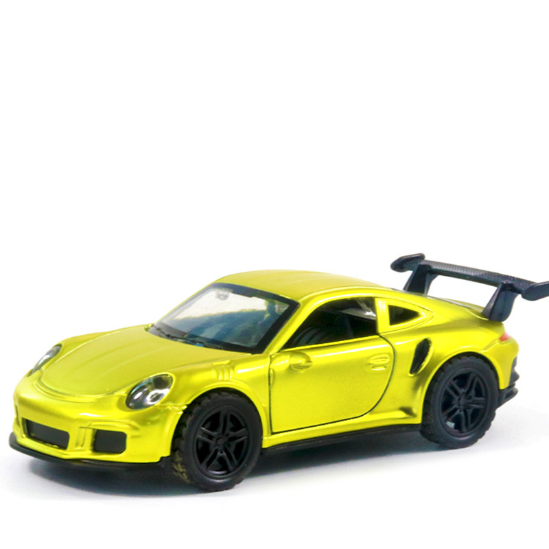 Return fuerza a granel aleación modelo de coche puerta abierta coche de juguete para niños niño decoración de pastel al por mayor