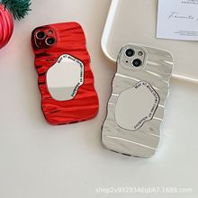 适用红米9/10手机壳11t/12镜子poco x5/m3软壳Redmi Note12保护套