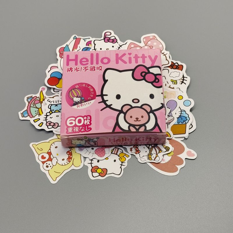 サンリオステッカーギフトボックスかわいい漫画クロミー玉桂犬kt猫美楽ティ _ カードステッカー卸売り|undefined