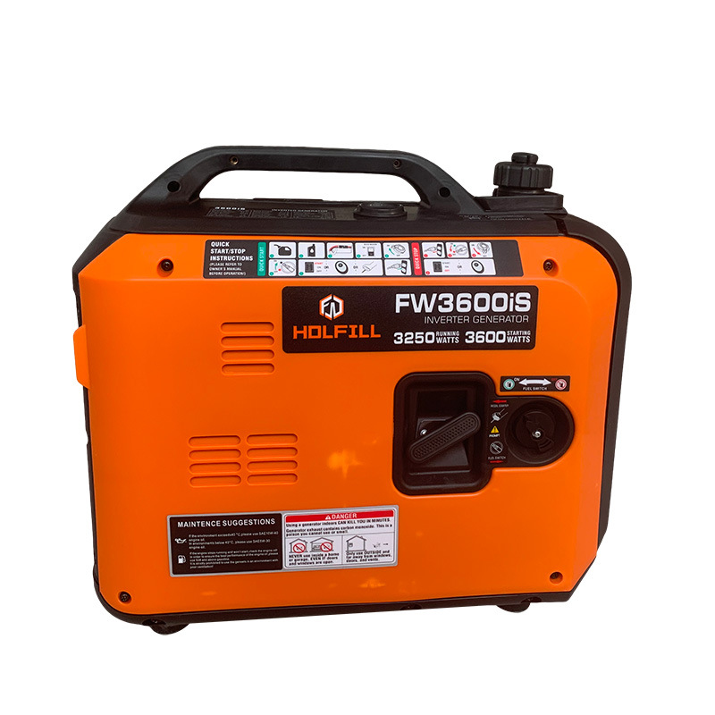 3-Kilowatt Inverter Silent Gasoline Generator 110V Small Household Outdoor Portable Camping Permanent Magnet Lightweight
