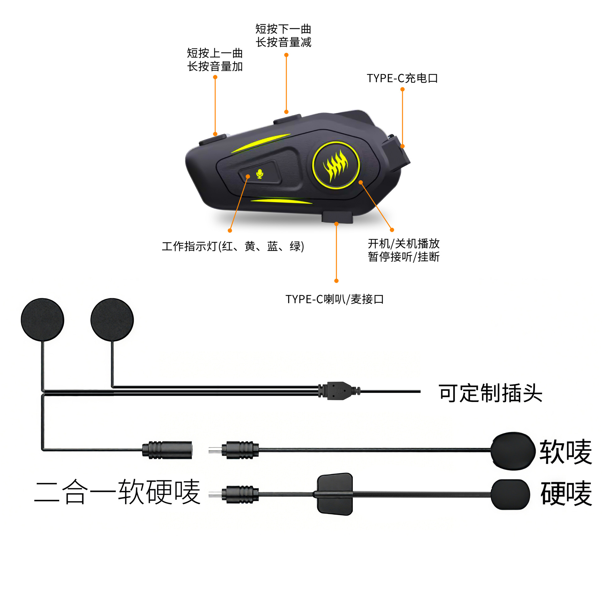 ���Ҷ���TYPE-C���߶��� ����Ħ�г�ͷ���Զ�������Ӳ����һ����