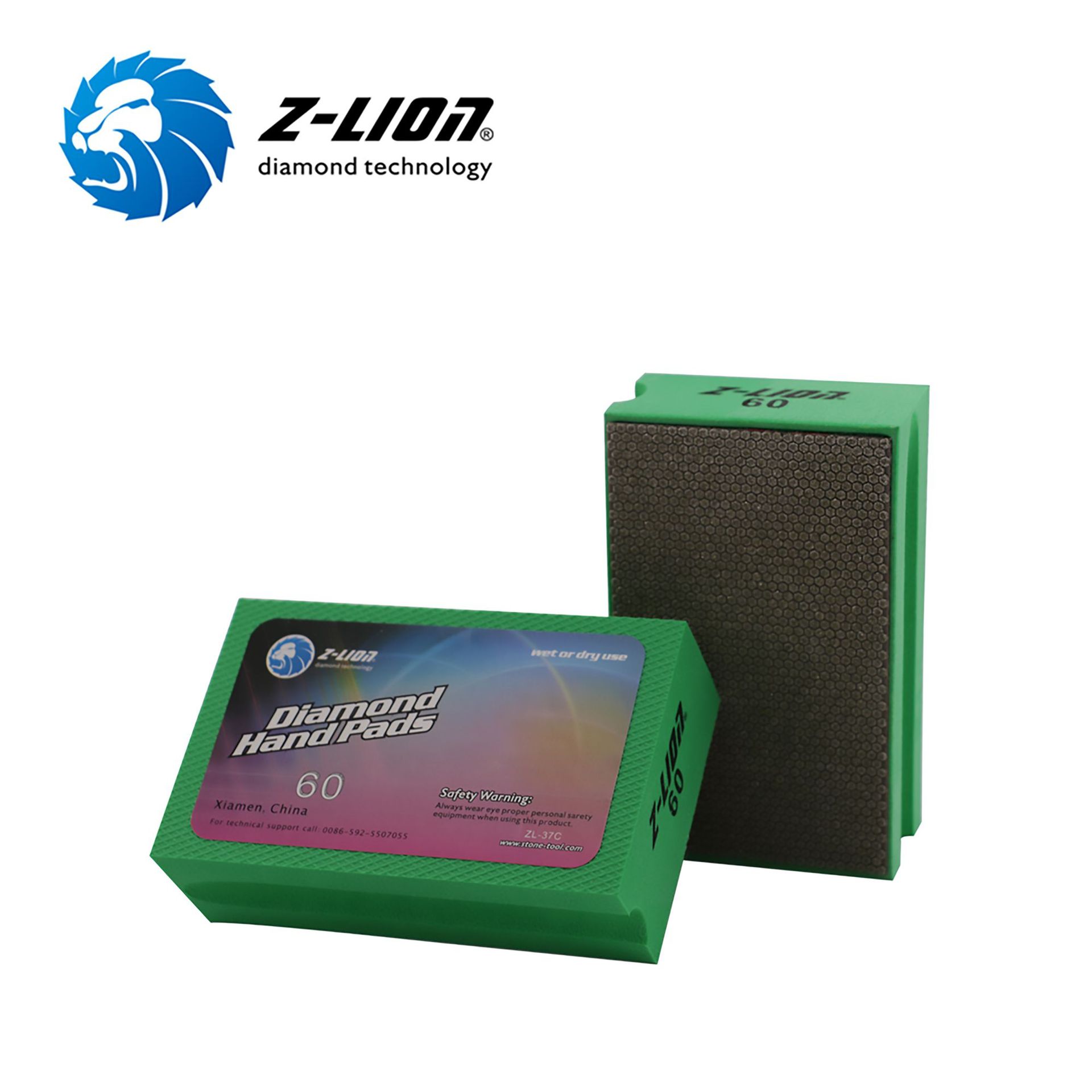 源头工厂金刚石手擦片手持研磨片修边器 90*55mm 磨玻璃边、石材