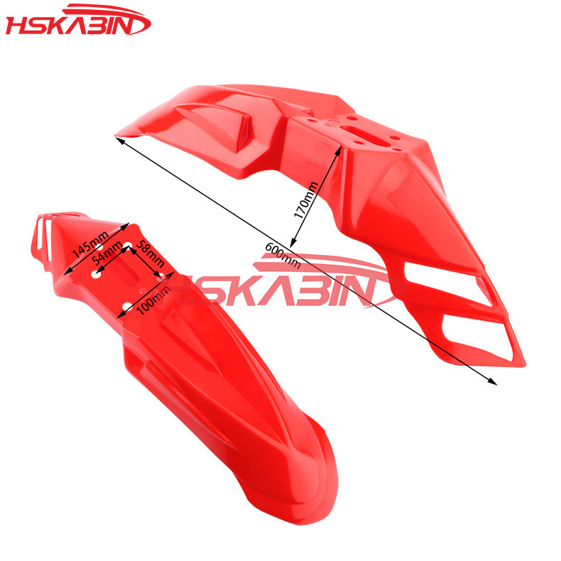 Cross-country motorcycles are suitable for Huayang KTM/CRF/XR modified front fender with holes